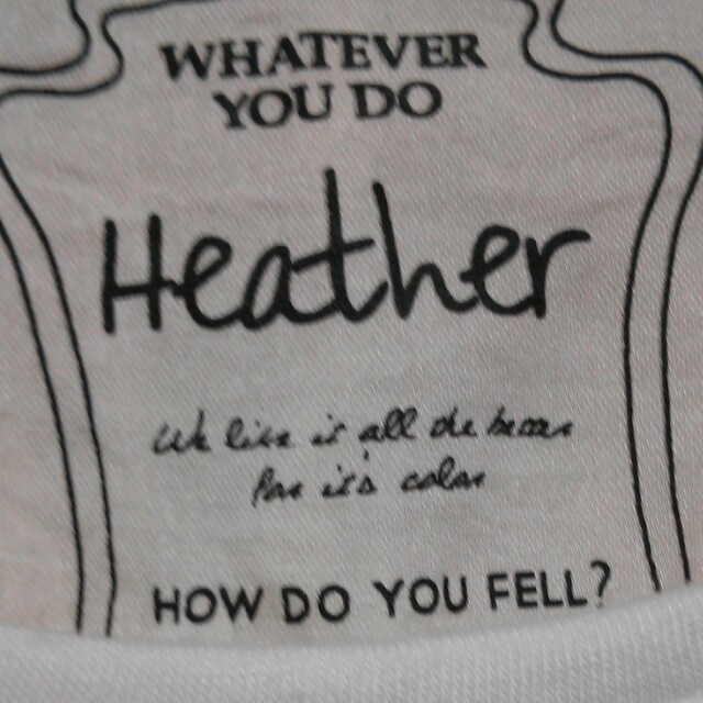 heather(ヘザー)のheather◇Tｼｬﾂ レディースのトップス(Tシャツ(半袖/袖なし))の商品写真