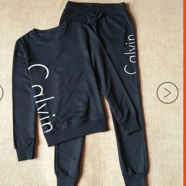 Calvin Klein(カルバンクライン)の未使用 インポート スウェット上下 レディースのトップス(トレーナー/スウェット)の商品写真