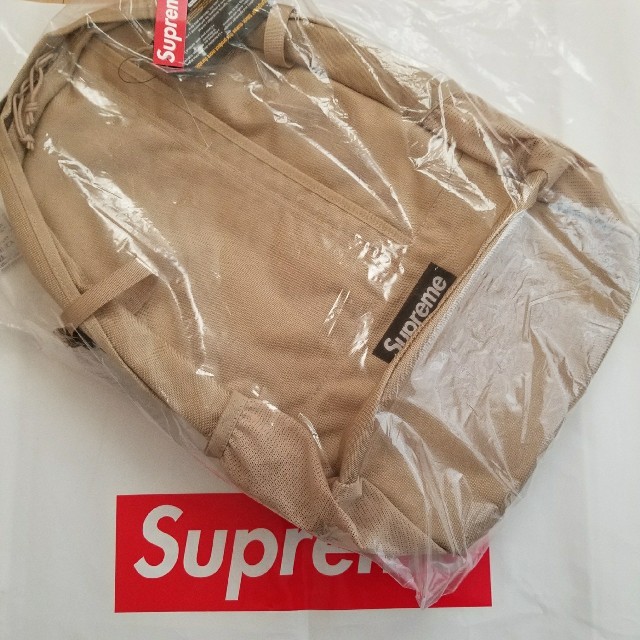 Supreme(シュプリーム)のN様専用 Supreme 18ss バックパック BackPack  Tan メンズのバッグ(バッグパック/リュック)の商品写真