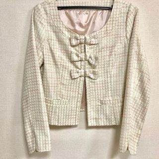 プライムパターン(PRIME PATTERN)の＿＿pir.y.o様専用♡ノーカラージャケット ツイードジャケット(ノーカラージャケット)