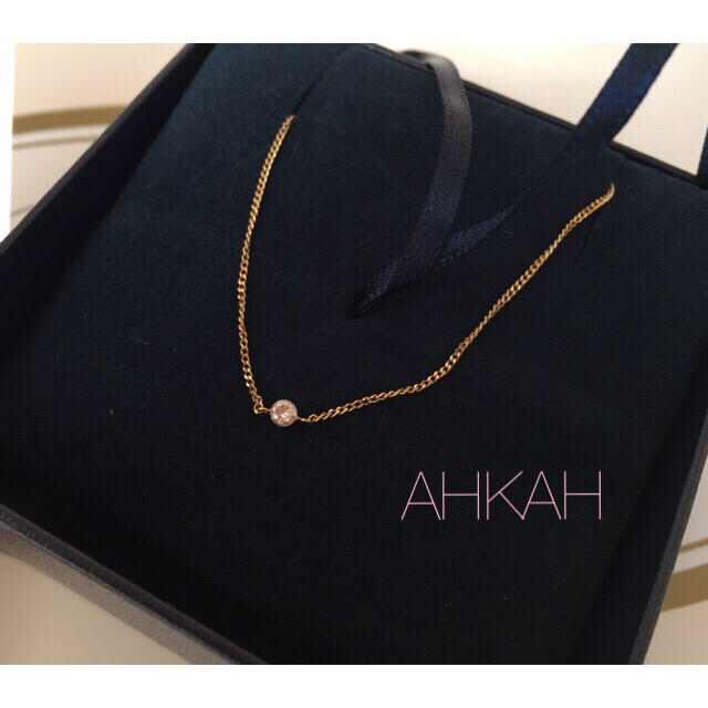 AHKAH(アーカー)の【美品】AHKAH アーカー 一粒ダイヤ ブレスレット♡ レディースのアクセサリー(ブレスレット/バングル)の商品写真