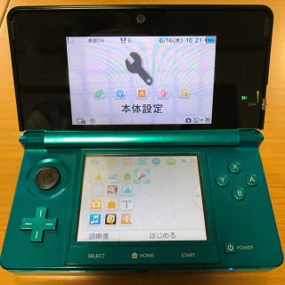 任天堂 - 3DS エメラルドグリーンの通販|ラクマ