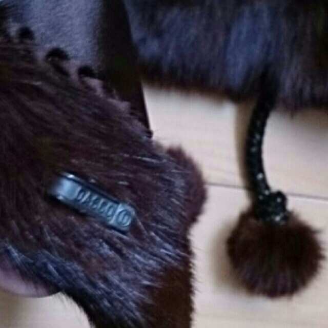 DASCO ヴィンテージ毛皮のコート ファーコート 刺繍