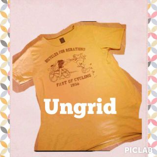 アングリッド(Ungrid)のBicycle Tシャツ(Tシャツ(半袖/袖なし))