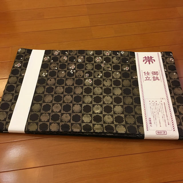 新品西陣織袋帯 プラチナ リバーシブル全通 - 帯