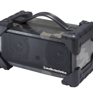 オーディオテクニカ(audio-technica)のBOOGIE BOX アンプ付スピーカー 新品未使用 迷彩 オーディオテクニカ(スピーカー)