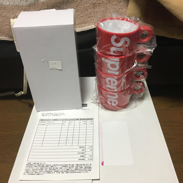 Supreme(シュプリーム)のsupreme stacking cups 2018ss week1 インテリア/住まい/日用品のキッチン/食器(グラス/カップ)の商品写真