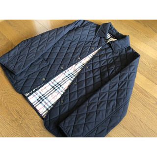 バーバリー(BURBERRY)のサチエジ様専用！Burberry シンプル春！キルティングジャケットコート黒40(その他)