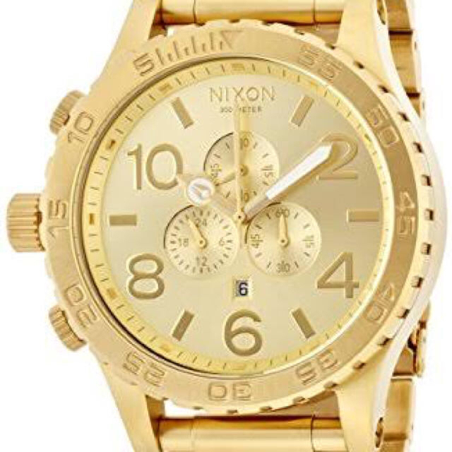 NIXON ゴールド 腕時計