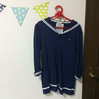 ダブルクローゼット(w closet)のダブルクロゼット セーラーチュニック(チュニック)