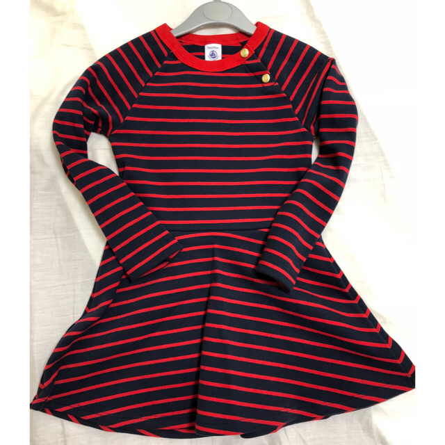 PETIT BATEAU(プチバトー)のLimone様専用☆プチバトー ワンピース2点 キッズ/ベビー/マタニティのキッズ服女の子用(90cm~)(ワンピース)の商品写真