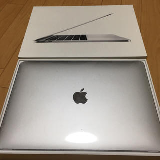 マック(Mac (Apple))の美品！MacBookPro2016 16GB500GBシルバー USキーボード(ノートPC)
