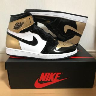 ナイキ(NIKE)の最安27.5 AIR JORDAN 1 OG NRG GOLD TOE(スニーカー)