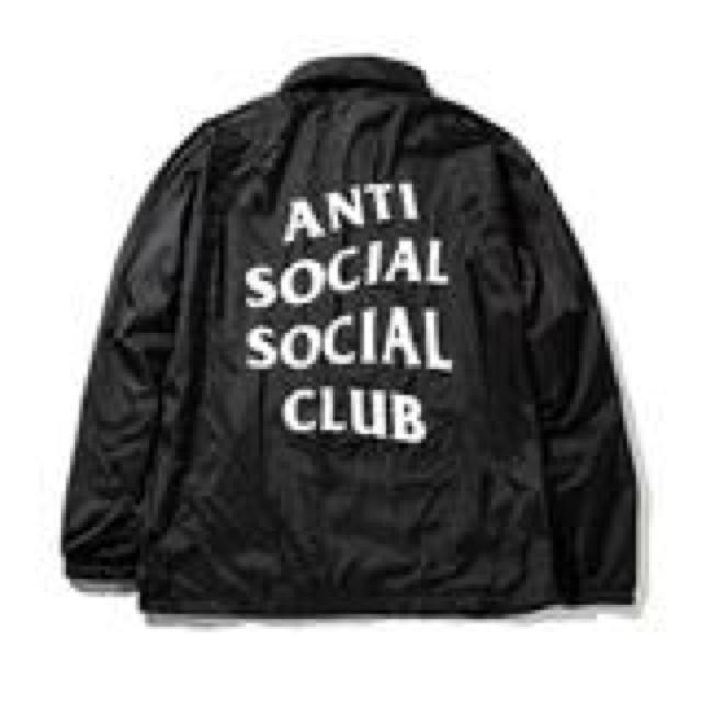 ANTI(アンチ)の専用 ANTI SOCIAL SOCIAL CULB コーチジャケット メンズのジャケット/アウター(ナイロンジャケット)の商品写真