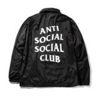 アンチ(ANTI)の専用 ANTI SOCIAL SOCIAL CULB コーチジャケット(ナイロンジャケット)