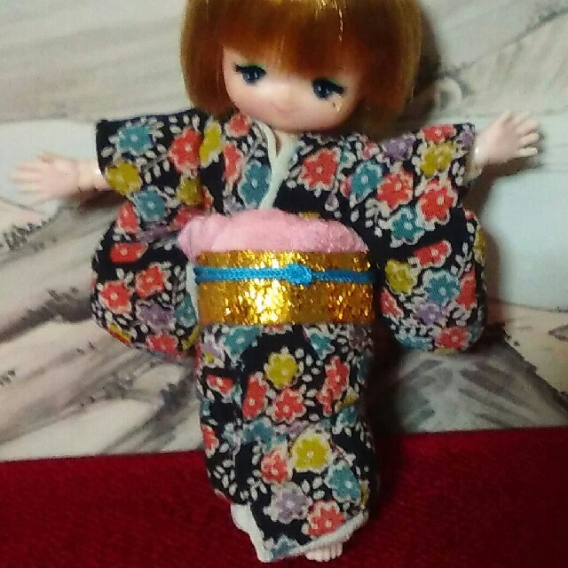 オビツ着物 ハンドメイドのぬいぐるみ/人形(その他)の商品写真