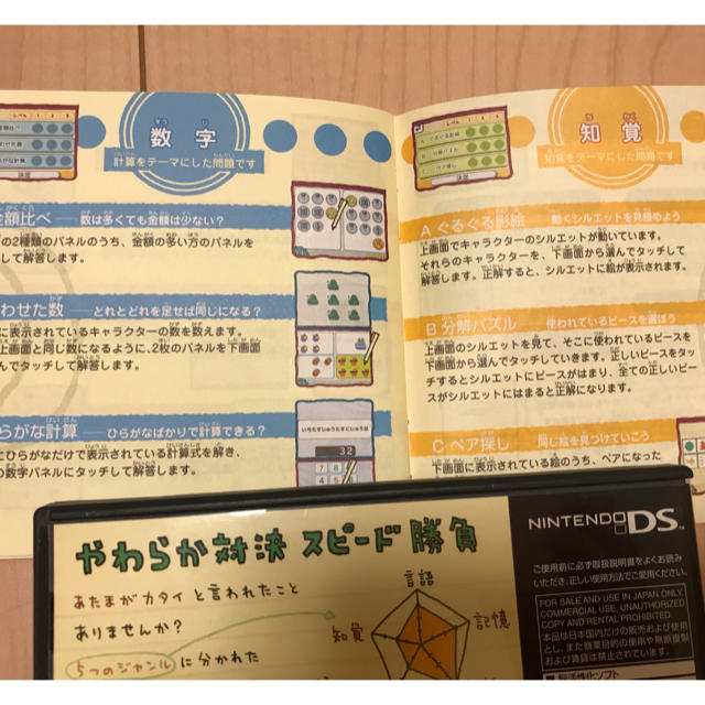 任天堂(ニンテンドウ)のやわらかあたま塾 DS エンタメ/ホビーのゲームソフト/ゲーム機本体(携帯用ゲームソフト)の商品写真