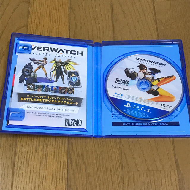 PlayStation4(プレイステーション4)のPS4 オーバーウォッチ オリジンズ・エディション エンタメ/ホビーのゲームソフト/ゲーム機本体(家庭用ゲームソフト)の商品写真