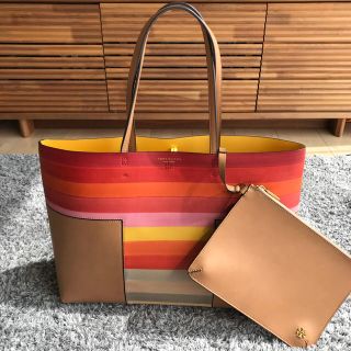 Tory Burch　トートバッグ（ショルダー付き）　カラフル