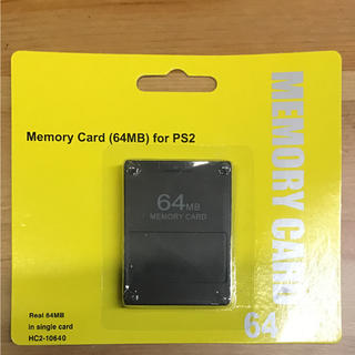 PS2 メモリーカード 64MB(家庭用ゲームソフト)