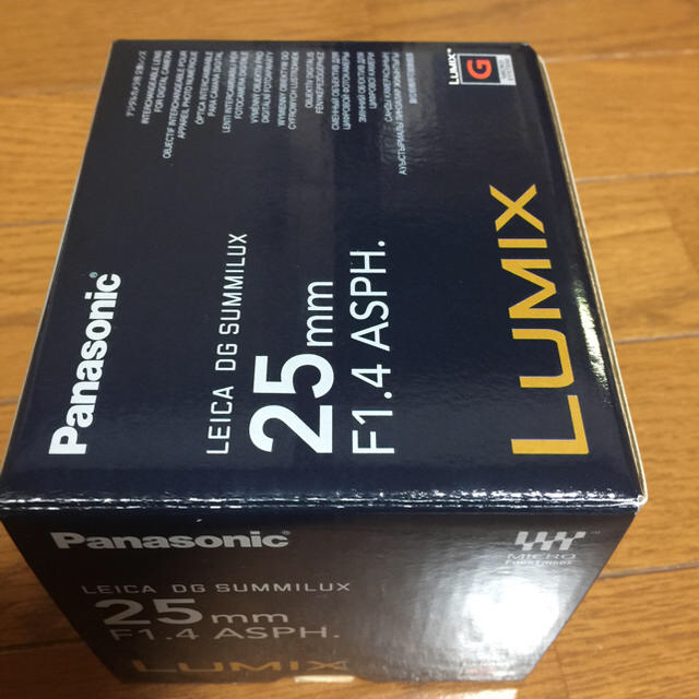 Panasonic(パナソニック)のLEICA DG SUMMILUX 25mm F1.4 ASPH  美品 スマホ/家電/カメラのカメラ(レンズ(単焦点))の商品写真