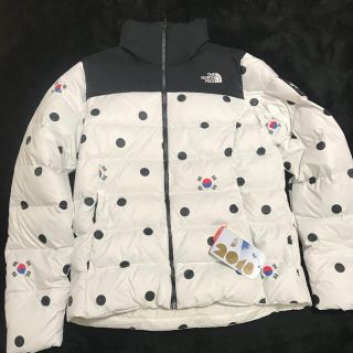 ザノースフェイス(THE NORTH FACE)のTNF INTERNATIONAL DOT PRINT PADDEDJACKET(ダウンジャケット)