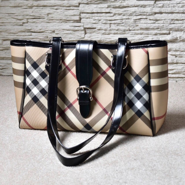 HOT国産】 美品Burberryバーバリーマザーズバッグの通販 by ばんしろ's
