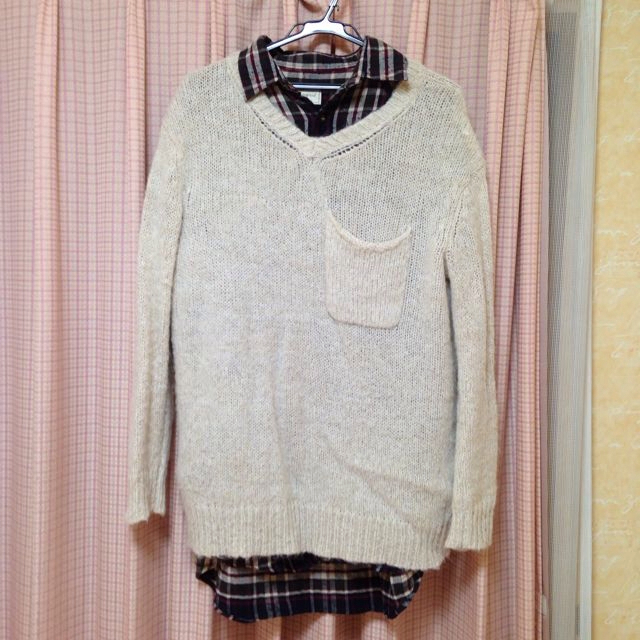 Ungrid(アングリッド)のungrid チェックロングシャツ レディースのトップス(シャツ/ブラウス(長袖/七分))の商品写真