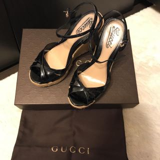 グッチ(Gucci)の美品♡グッチ♡gucci♡サンダル♡chesty.foxeyチェスティ (サンダル)