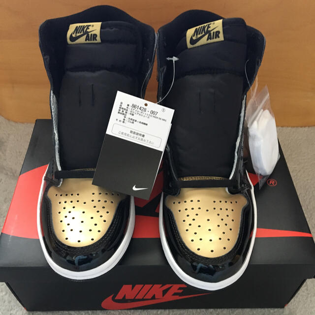 NIKE(ナイキ)の【26cm】AIR JORDAN 1 エアジョーダン 1 GOLD TOE メンズの靴/シューズ(スニーカー)の商品写真