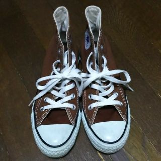 コンバース(CONVERSE)のくまみき様専用コンバースCONVERSE★ブラウン★脱色(スニーカー)