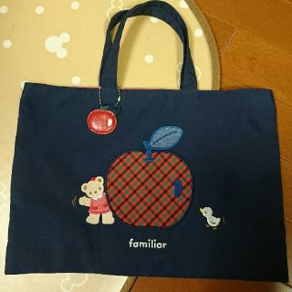 ファミリア(familiar)の美品☆ファミリアのトートバッグ☆レッスンバッグ(レッスンバッグ)