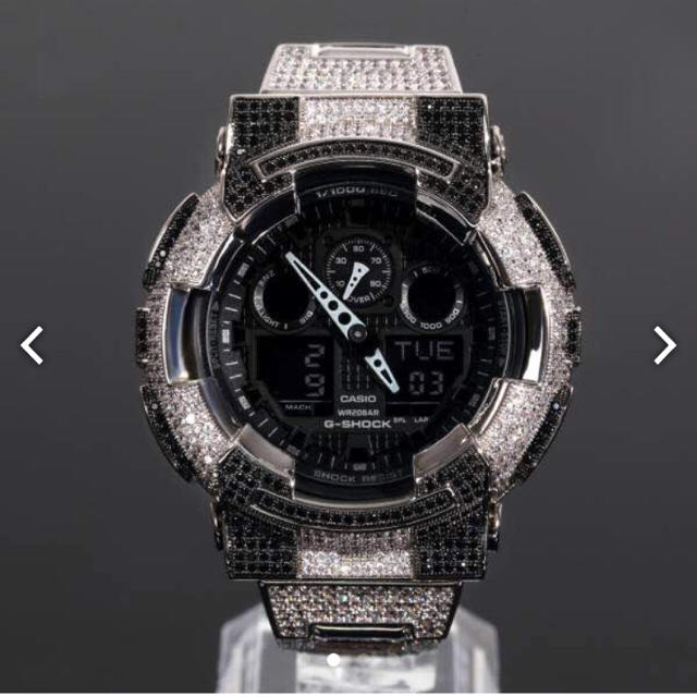 G-SHOCK - フルダイヤXゼブラ柄 カスタムGショック G-SHOCK G-SHOCK - フルダイヤXゼブラ柄 カスタムGショック G-SHOCK