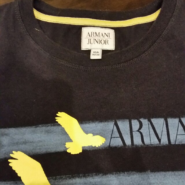 ARMANI JUNIOR(アルマーニ ジュニア)のアルマーニジュニアTシャツ キッズ/ベビー/マタニティのキッズ服男の子用(90cm~)(Tシャツ/カットソー)の商品写真