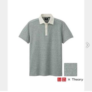 ユニクロ(UNIQLO)のユニクロ UNIQLO×Theory クレリックポロシャツ グレー XS(ポロシャツ)