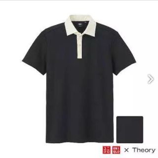 ユニクロ(UNIQLO)のユニクロ UNIQLO×Theory クレリックポロシャツ ブラック XS(ポロシャツ)