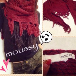 マウジー(moussy)の黒猫様 専用(マフラー/ショール)