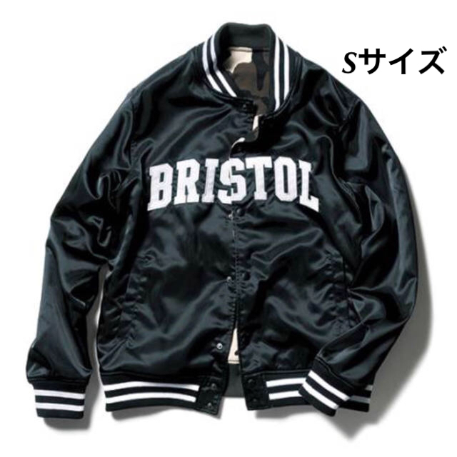 ブラック状態BRISTOL REVERSIBLE SATIN STADIUM JACKET