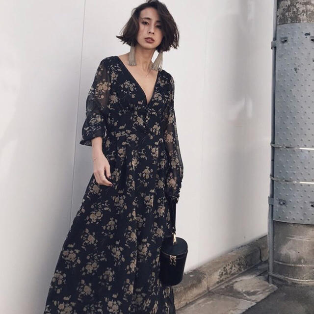 アメリヴィンテージ    即完売品 NOSTALGIC LONG DRESS