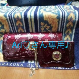 アナスイ(ANNA SUI)のAri♡さん専用です♪ ジェラートシリーズ レッド♪(財布)