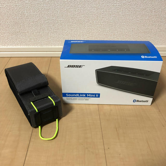 BOSE(ボーズ)のBOSE ボーズ SoundLink Mini Ⅱ スピーカー トラベルバッグ付 スマホ/家電/カメラのオーディオ機器(スピーカー)の商品写真