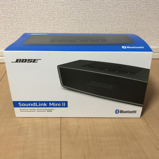 BOSE(ボーズ)のBOSE ボーズ SoundLink Mini Ⅱ スピーカー トラベルバッグ付 スマホ/家電/カメラのオーディオ機器(スピーカー)の商品写真