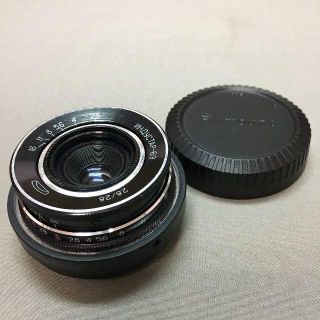 フジフイルム(富士フイルム)のかーりー様専用 INDUSTAR-69 28mm/2.8 X-マウント(レンズ(単焦点))