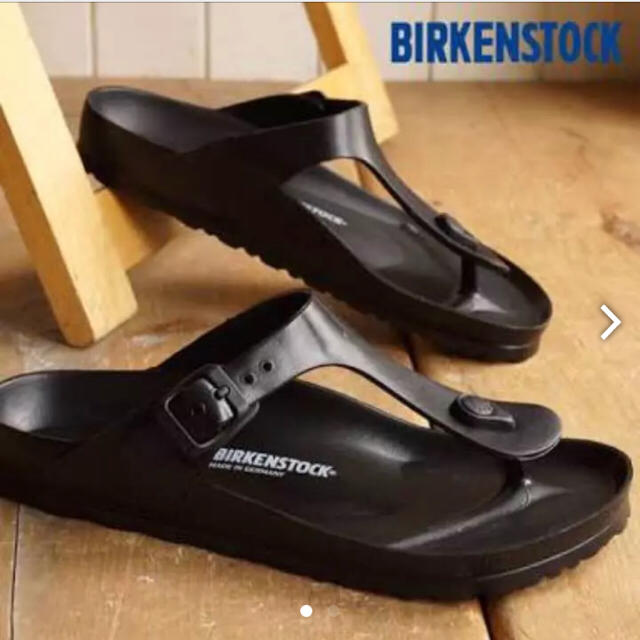 BIRKENSTOCK(ビルケンシュトック)のビルケンシュトック BIRKENSTOCK ギゼ GIZEH EVA 37 黒 レディースの靴/シューズ(サンダル)の商品写真