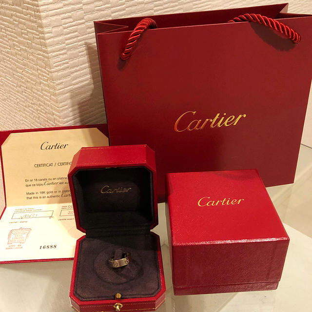 Cartier(カルティエ)のにあ様専用#.カルティエ#ラブリング#50#10号 レディースのアクセサリー(リング(指輪))の商品写真