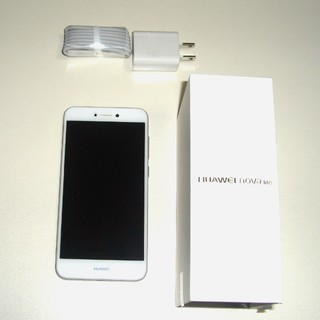 Huawei nova lite ホワイト【美品】(スマートフォン本体)