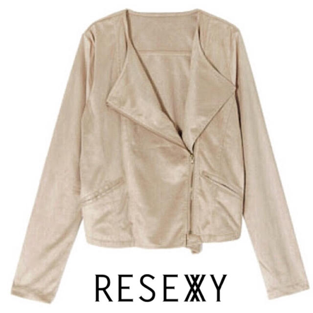 RESEXXY(リゼクシー)のRESEXXY    colorライトジャケット レディースのジャケット/アウター(ライダースジャケット)の商品写真