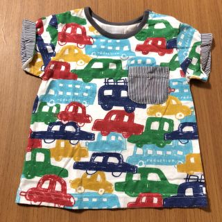 ベベ(BeBe)のbaba 車柄Tシャツ サイズ80(Ｔシャツ)