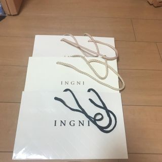 イング(INGNI)のINGNI  紙袋 ショップ袋(ショップ袋)