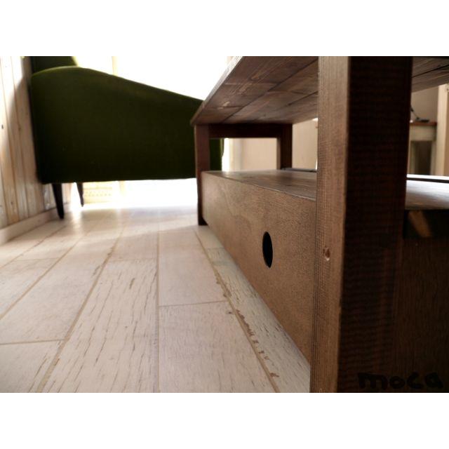 TVラック　アンティーク風　（110　B）moca ハンドメイドのインテリア/家具(家具)の商品写真